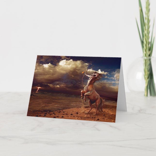 Schütze - Grußkarte Kort (Framsida)