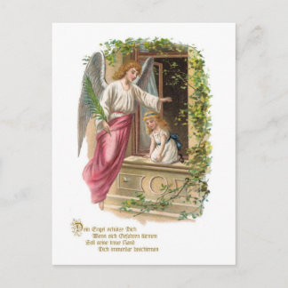 Schutzengel am Fenster Vykort