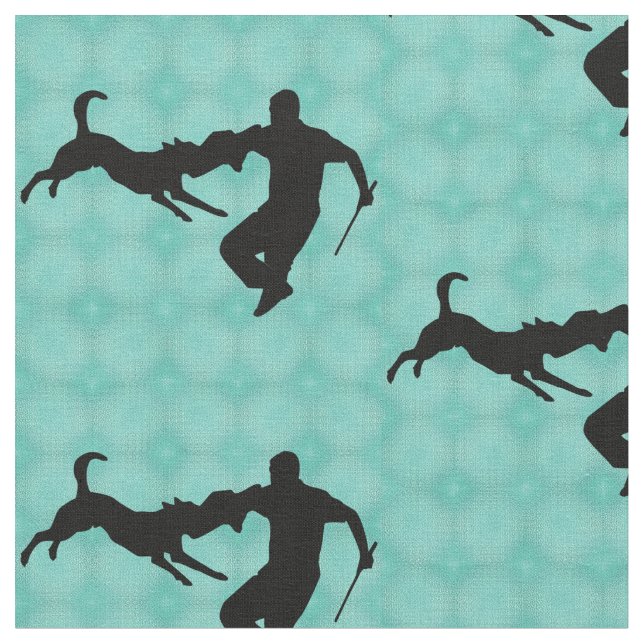 Schutzhund - Hund Holds and Swings Tyg (Närbild)