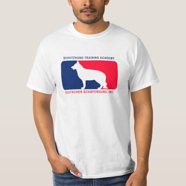 Schutzhund utbildningsakademi t-shirt (Framsida)