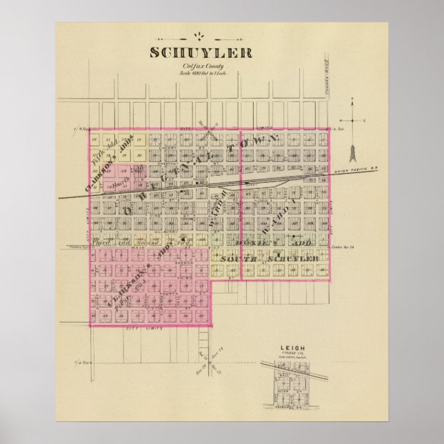 Schuyler och Leigh, Nebraska Poster (Framsidan)