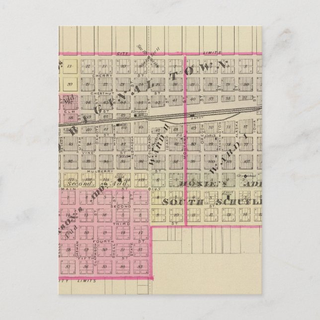 Schuyler och Leigh, Nebraska Vykort (Framsida)