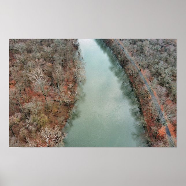 Schuylkill River Trail Fall Poster (Framsidan)