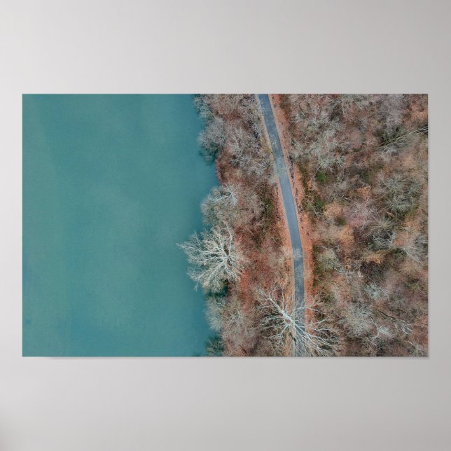 Schuylkill River Trail Fall Poster (Framsidan)