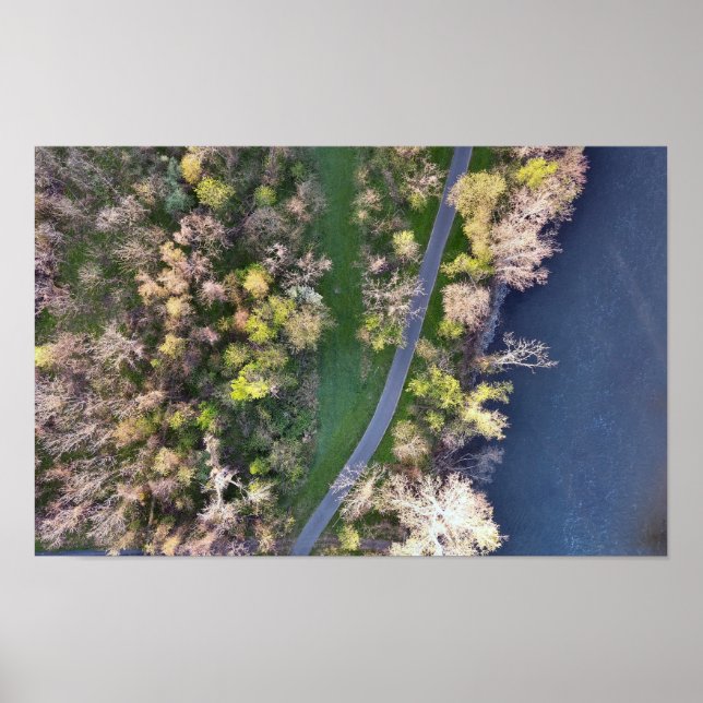 Schuylkill River Trail Oaks PA Poster (Framsidan)