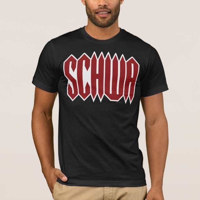 Schwa T-shirt (Framsida)