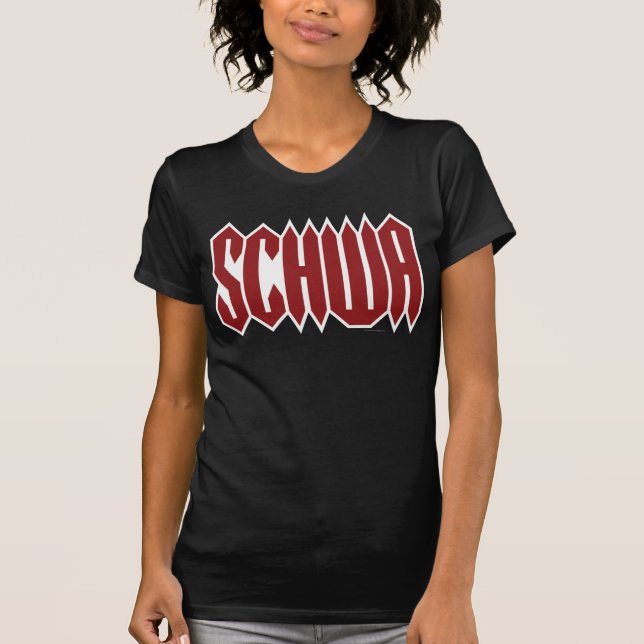 Schwa Tee Shirt (Framsida)
