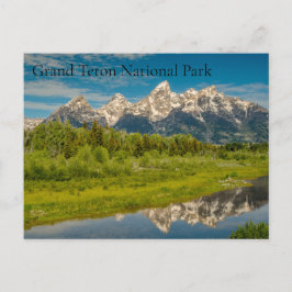 Schwabacher Landing Grand Teton nationalpark Helg Vykort