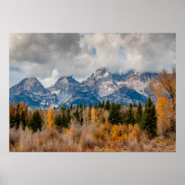 Schwabacher Landing Grand Teton nationalpark Poster