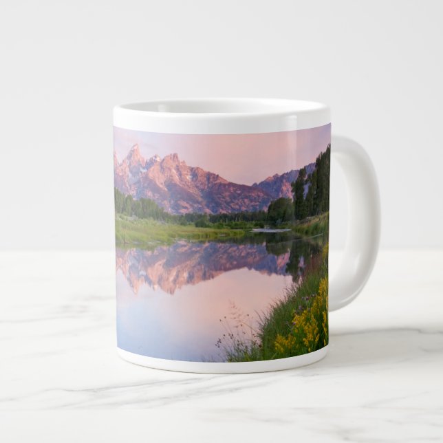 Schwabacher Landing Sunrise Jumbo Mugg (Framsida höger)