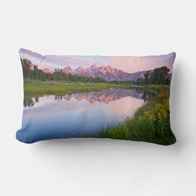 Schwabacher Landing Sunrise Lumbarkudde (Framsida)
