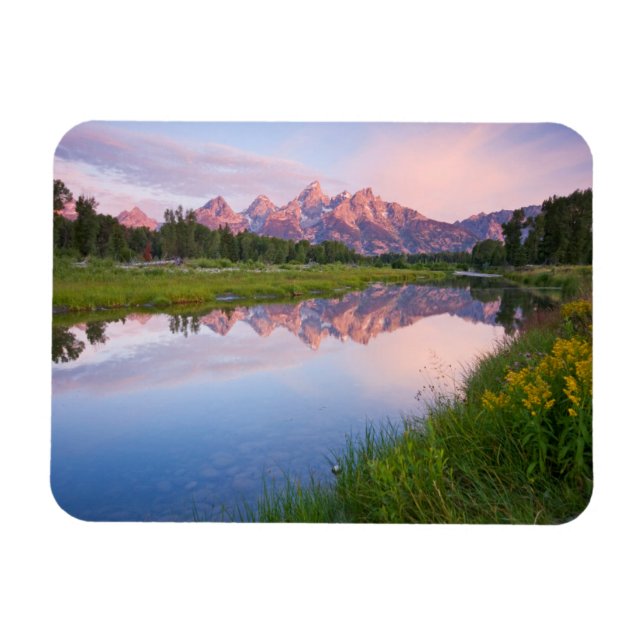 Schwabacher Landing Sunrise Magnet (Horisontell)
