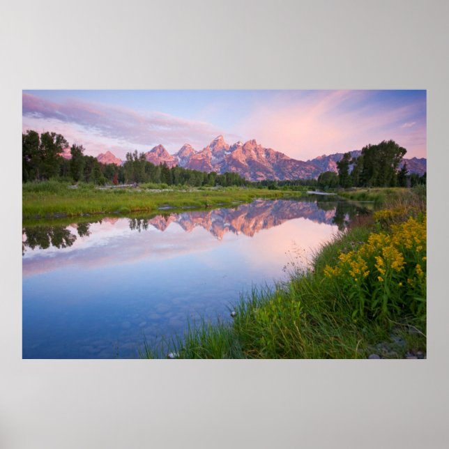Schwabacher Landing Sunrise Poster (Framsidan)