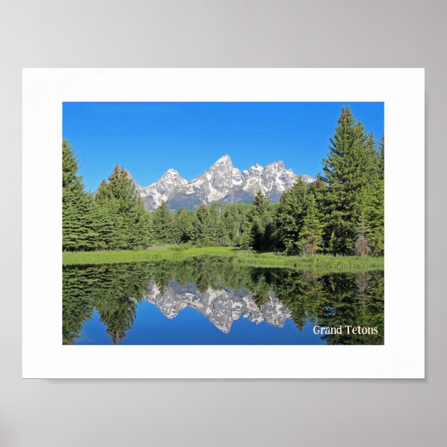 Schwabacher's Landing, Grand Teton NP Poster (Framsidan)
