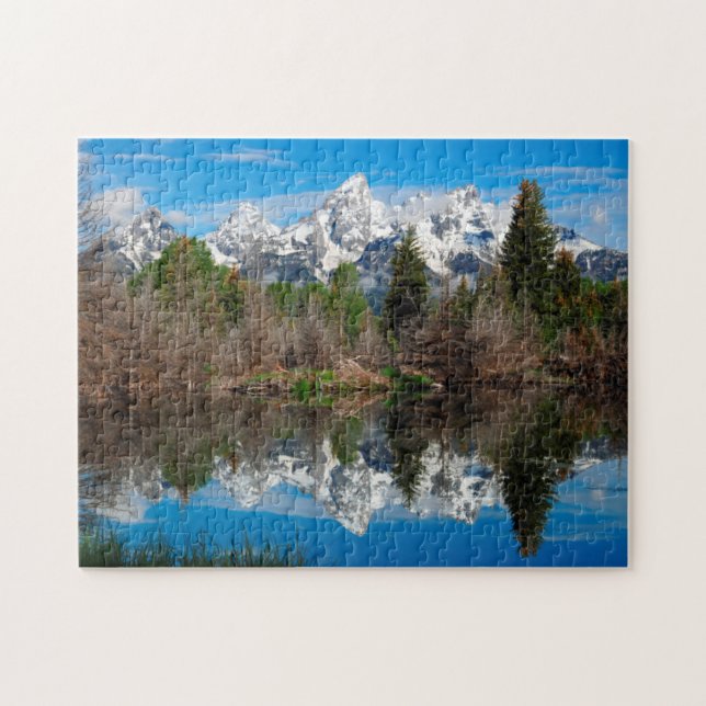 Schwabacher's Landing, Grand Teton Pussel (Horisontell)