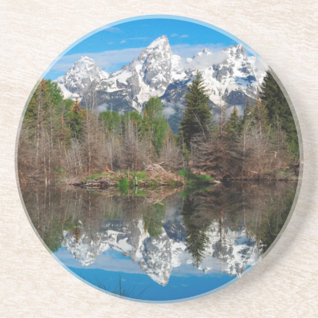 Schwabacher's Landing, Grand Teton Underlägg (Framsidan)
