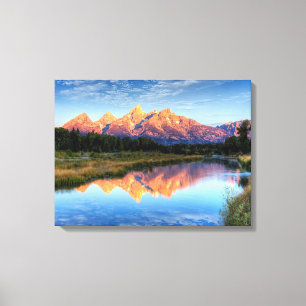 Schwabachers landning canvastryck