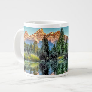 Schwabachers landning och bäver Pond Jumbo Mugg