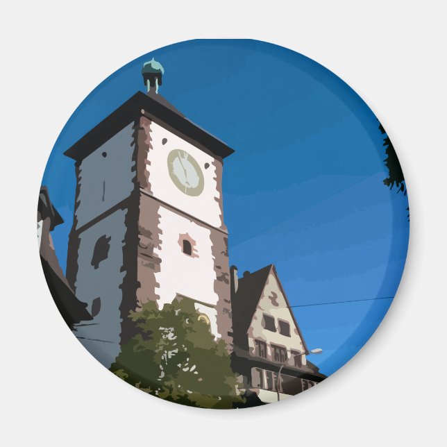 Schwabentor Freiburg Magnet (Framsidan)