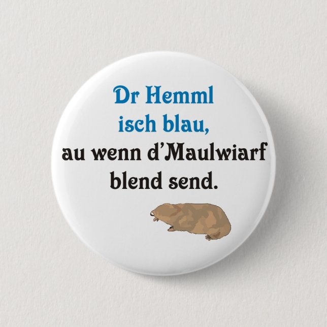 Schwäbischer Spruch Maulwürfe Knapp (Framsida)