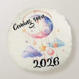Schwangerschaft baby 2026 Wolken mobile  Rund Kudde