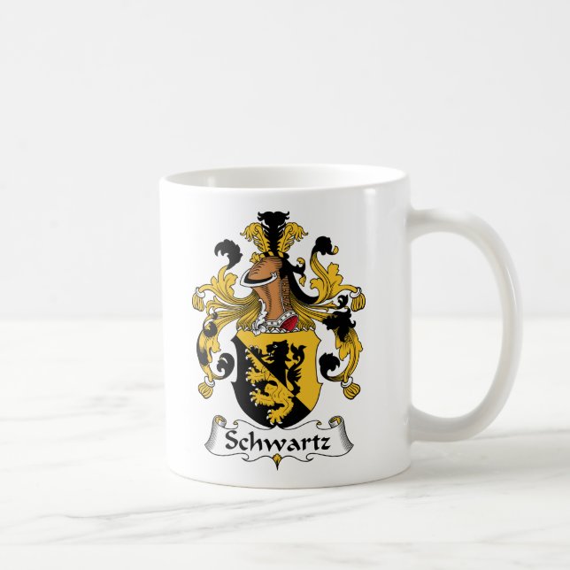 Schwartz familjvapensköld kaffemugg (Höger)