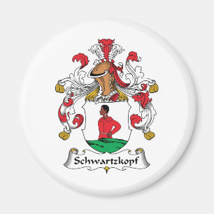 Schwartzkopf familjvapensköld magnet
