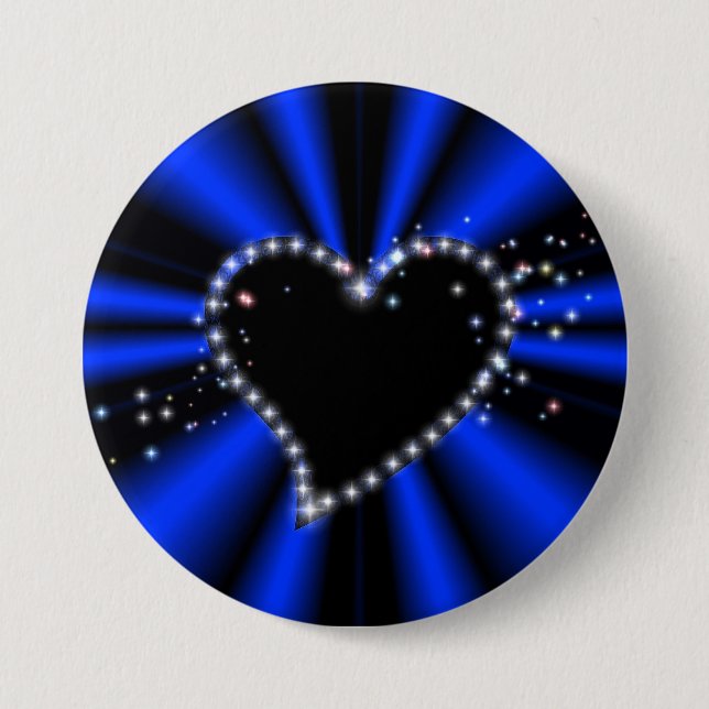 schwarz mit Sternchen auf blau - schwarz Knapp (Framsida)