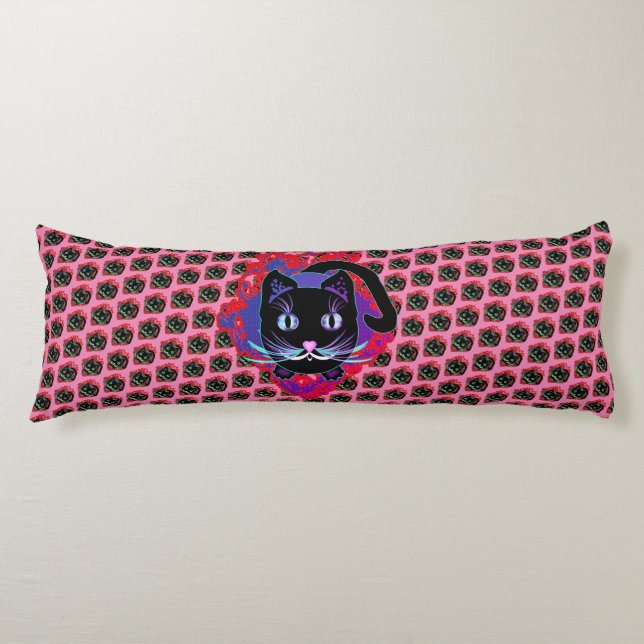 Schwarze Katze Kroppskudde (Framsidan)