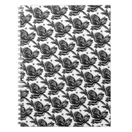 Schwarze Rosen Anteckningsbok