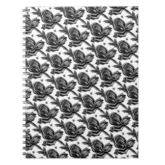 Schwarze Rosen Anteckningsbok