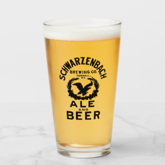 Schwarzenbach Brewing Co. Pint Glaskopp