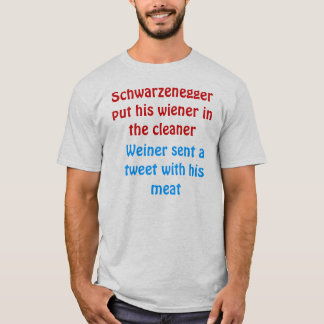 schwarzenegger satte hans wiener i det mer ren tee shirt