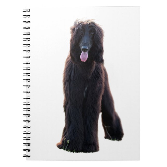 Schwarzer Afghane Anteckningsbok (Framsidan)