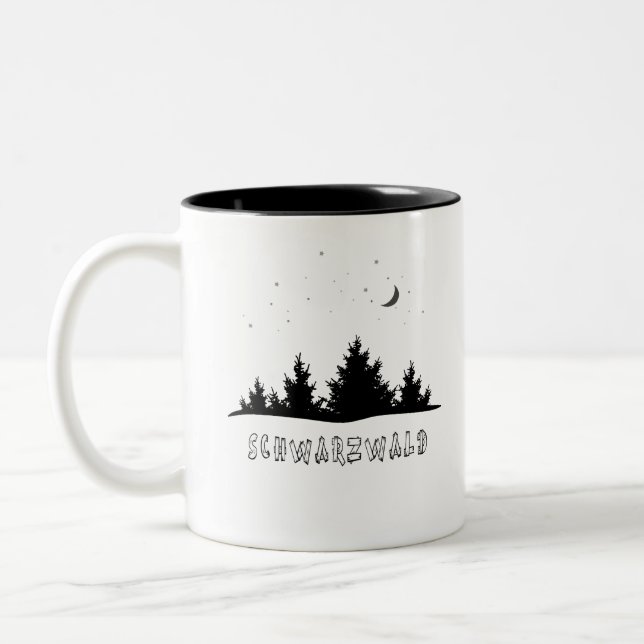 schwarzwald - Tysklanda Schwarzwald Två-Tonad Mugg (Vänster)