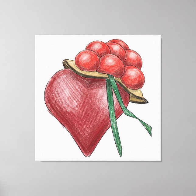 Schwarzwaldliebe Canvastryck (Framsida)