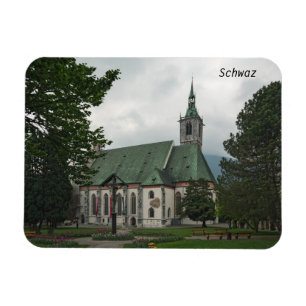 Schwaz kyrka magnet