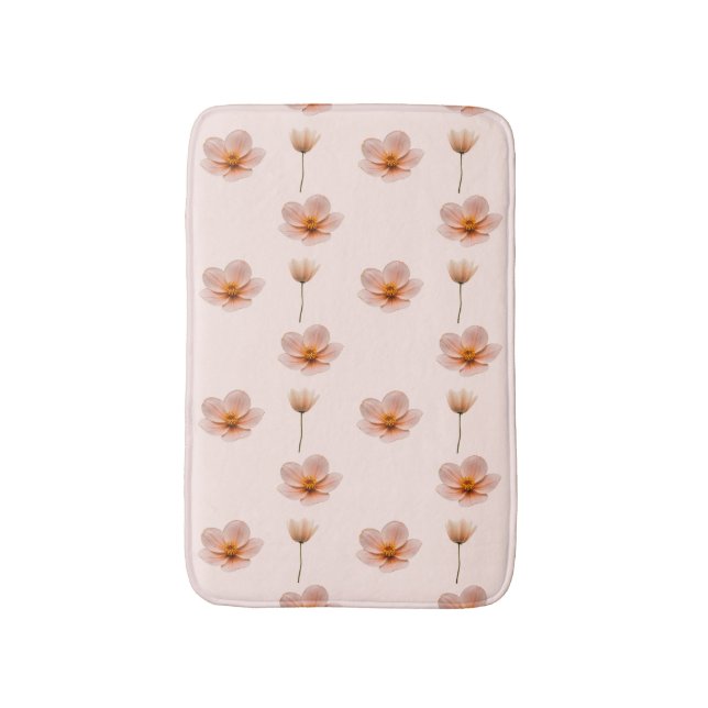 Schwebende Blumenmelodie Badrumsmatta (Framsidan (Vertikal))