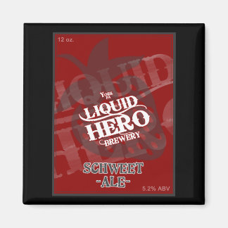 Schweet Ale-etikett Magnet