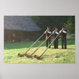 Schweiine Horns Poster
