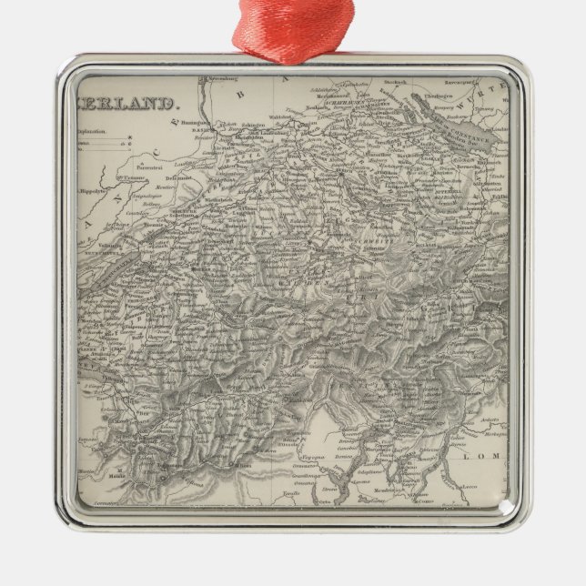 Schweitz 15 julgransprydnad metall (Framsidan)