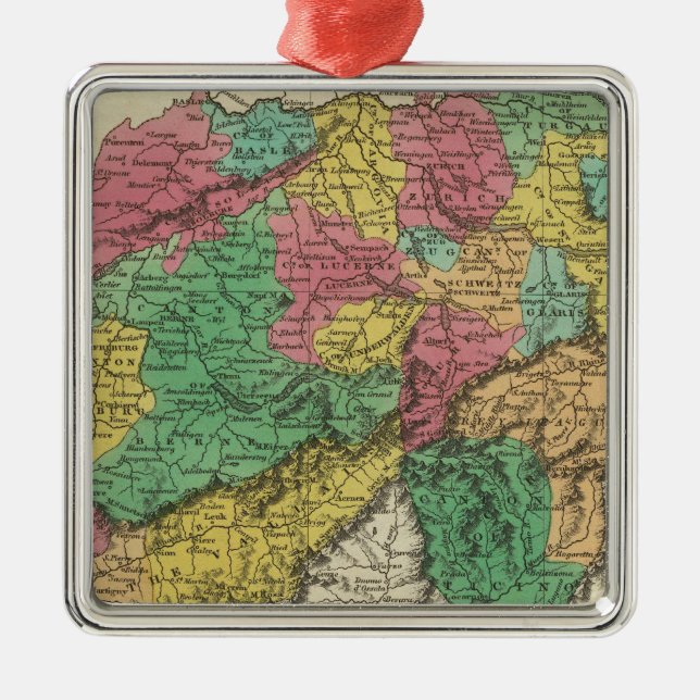 Schweitz 17 julgransprydnad metall (Framsidan)