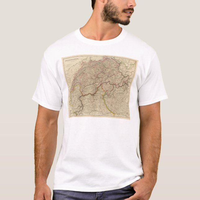 Schweitz alperna t shirt (Framsida)