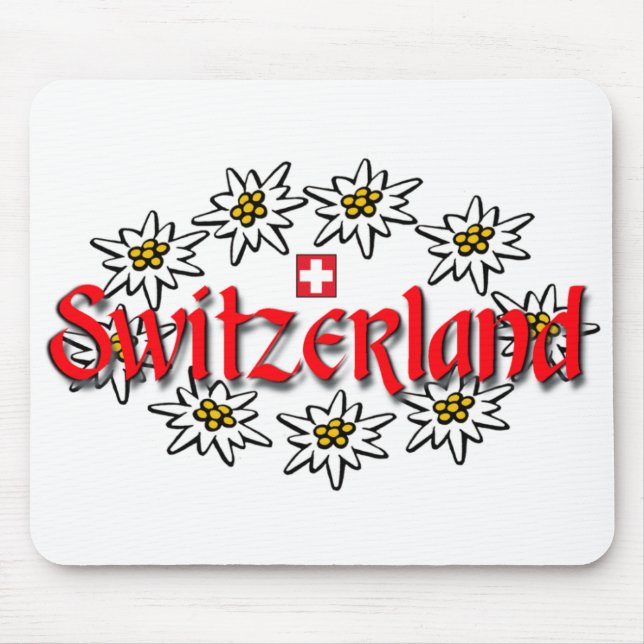 Schweitz Edelweiss Mousepad Musmatta (Framsidan)