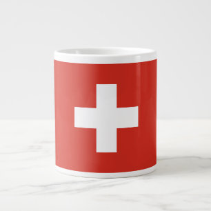 Schweitz flagga jumbo mugg