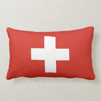 Schweitz flagga lumbarkudde