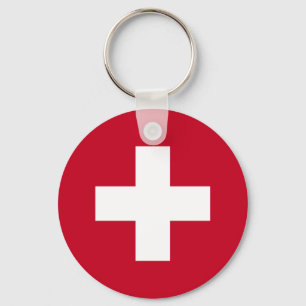 Schweitz flagga nyckelring