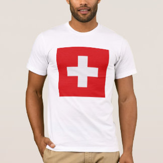 Schweitz flagga t shirt