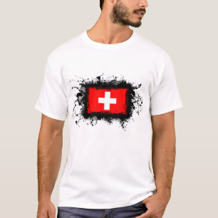 Schweitz flagga tröja