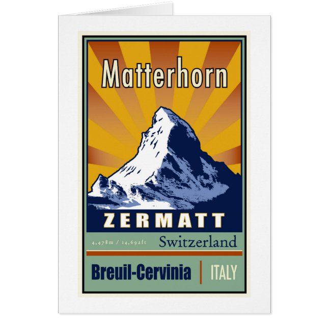 Schweitz Hälsningskort (Framsidan)